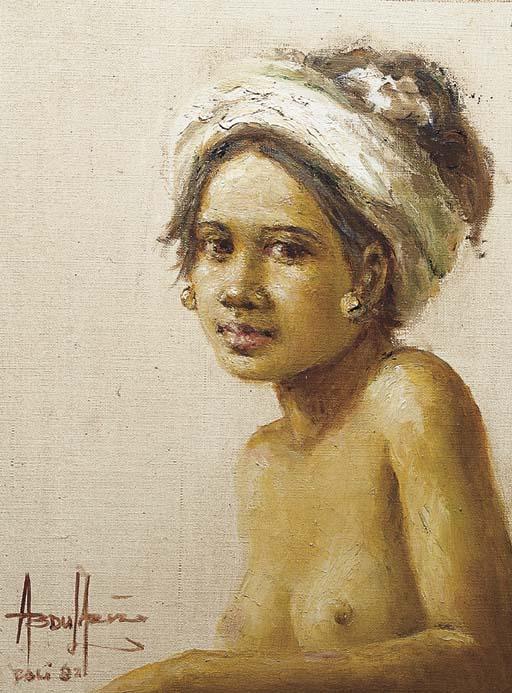 Abdul Aziz - Portrait of a girl