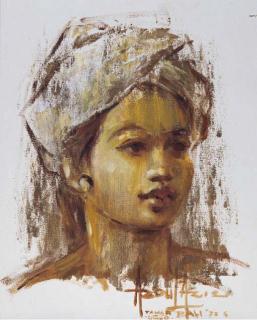 Abdul Aziz - portrait of a girl