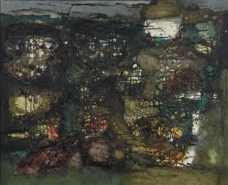 Abdul Djalil Pirous - Untitled