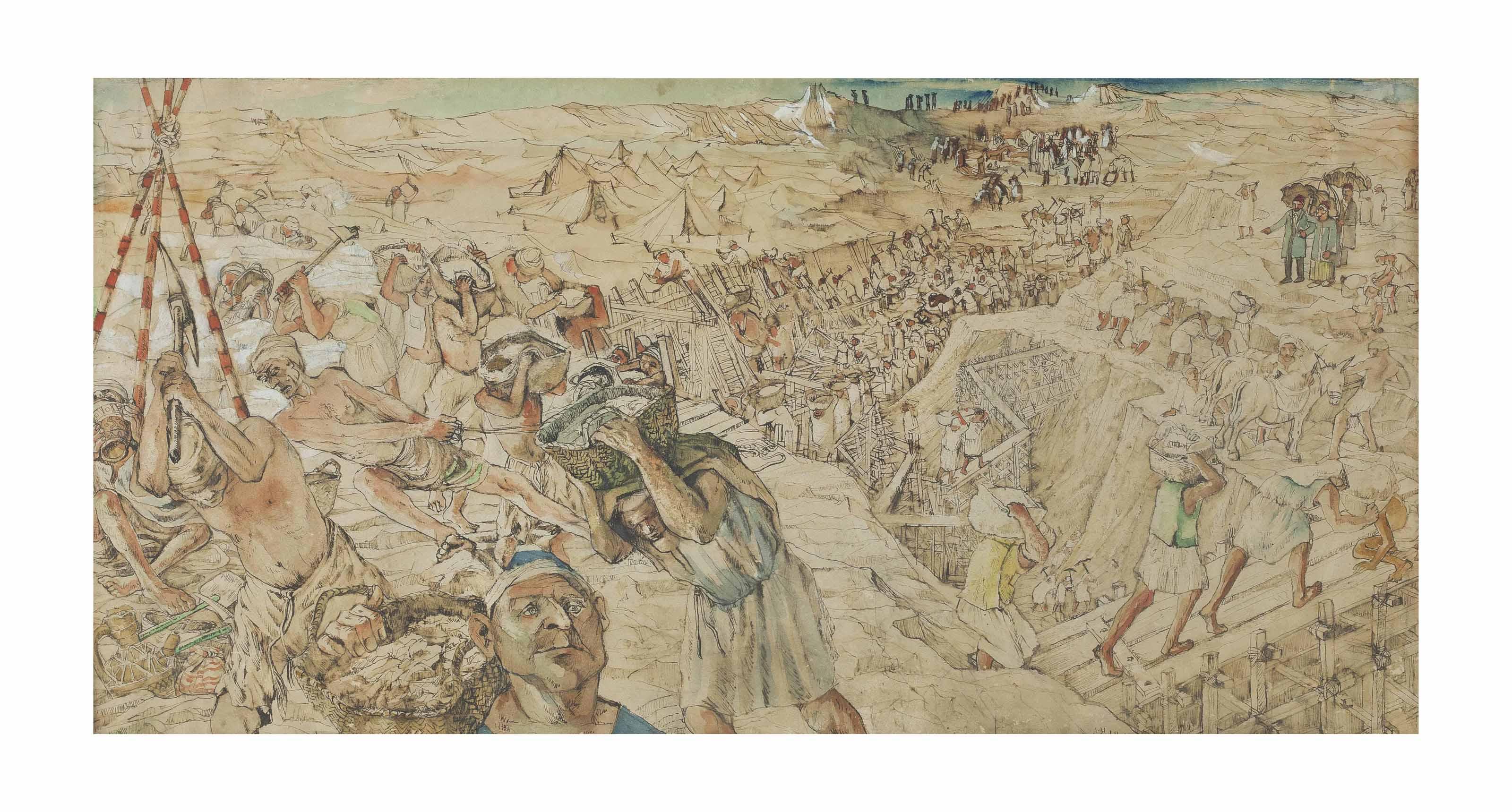 Abdul Hadi El-Gazzar - Construction Of The Suez Canal