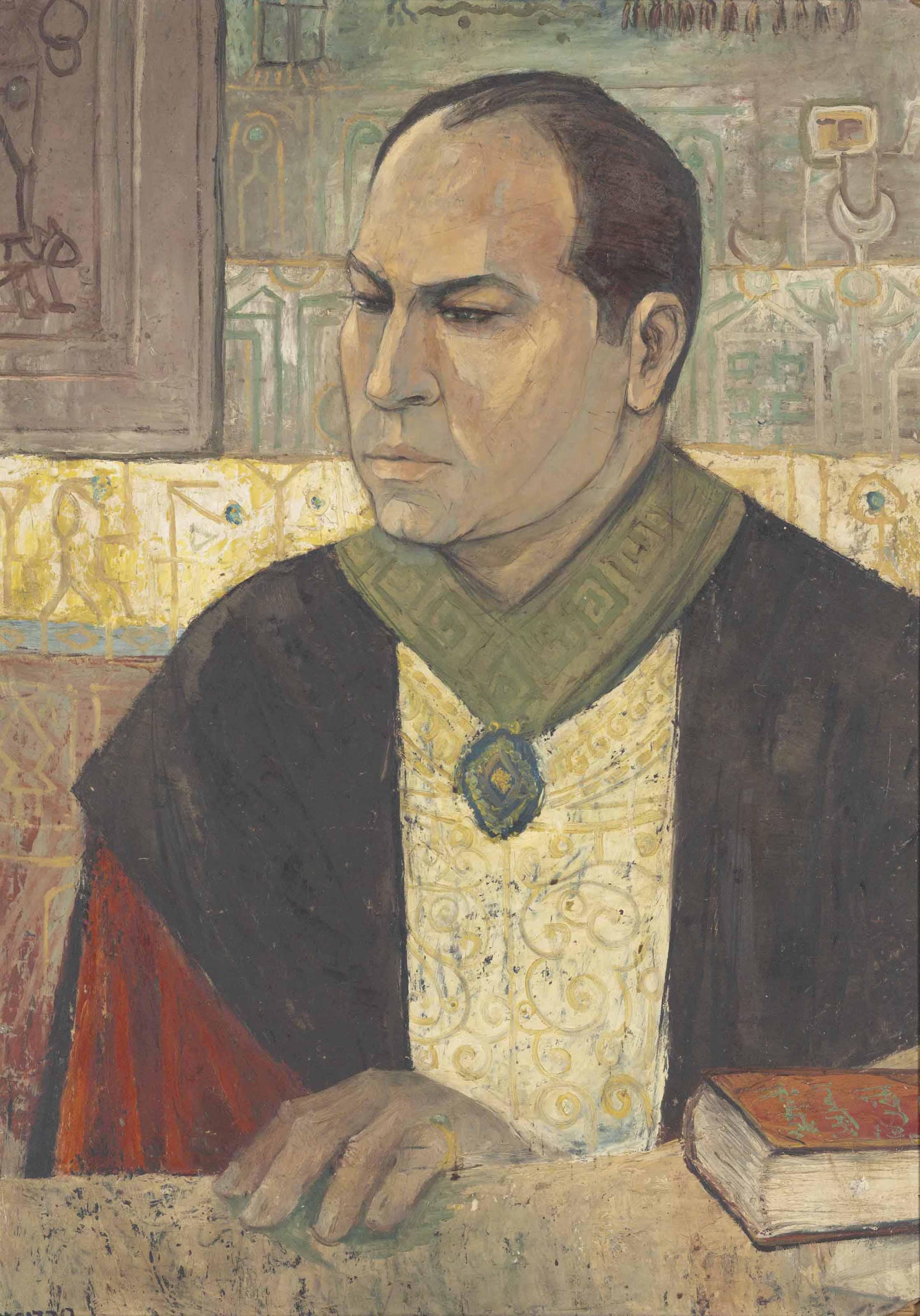 Abdul Hadi El-Gazzar - Portrait of Salah Youssef Kamel