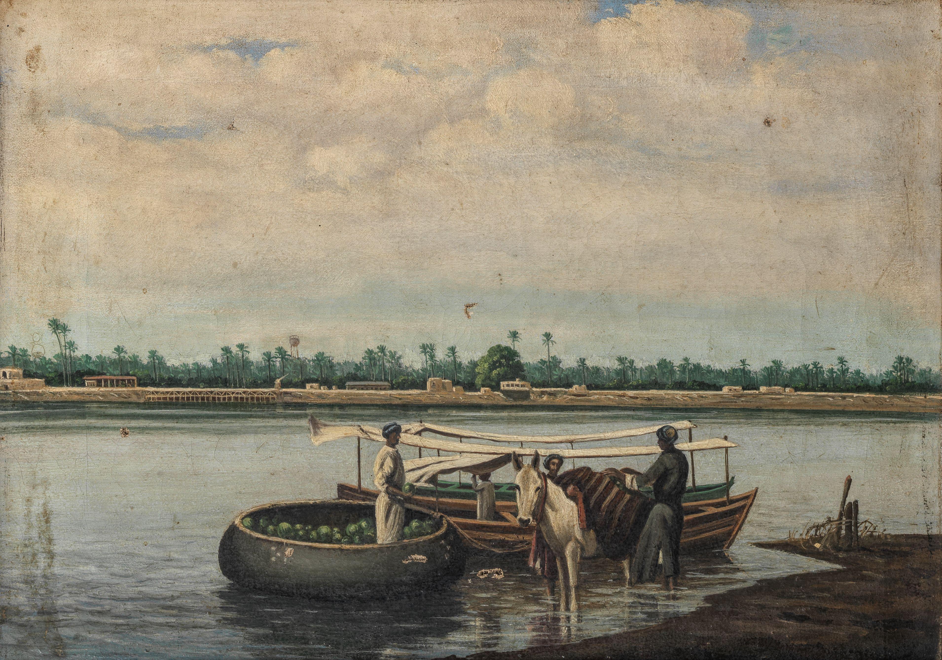 Abdul Kadir Al Rassam - Watermelon Sellers