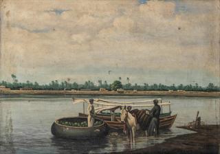 Abdul Kadir Al Rassam - Watermelon Sellers