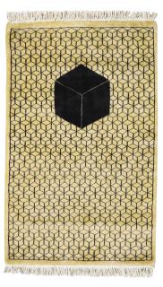 Abdullah M. I. Syed - Prayer Rug Of Necker Cube