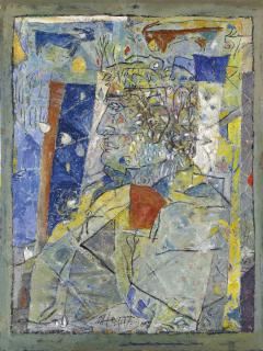 Abdullatif Al-Smoudi - Portrait of Fateh Moudarres