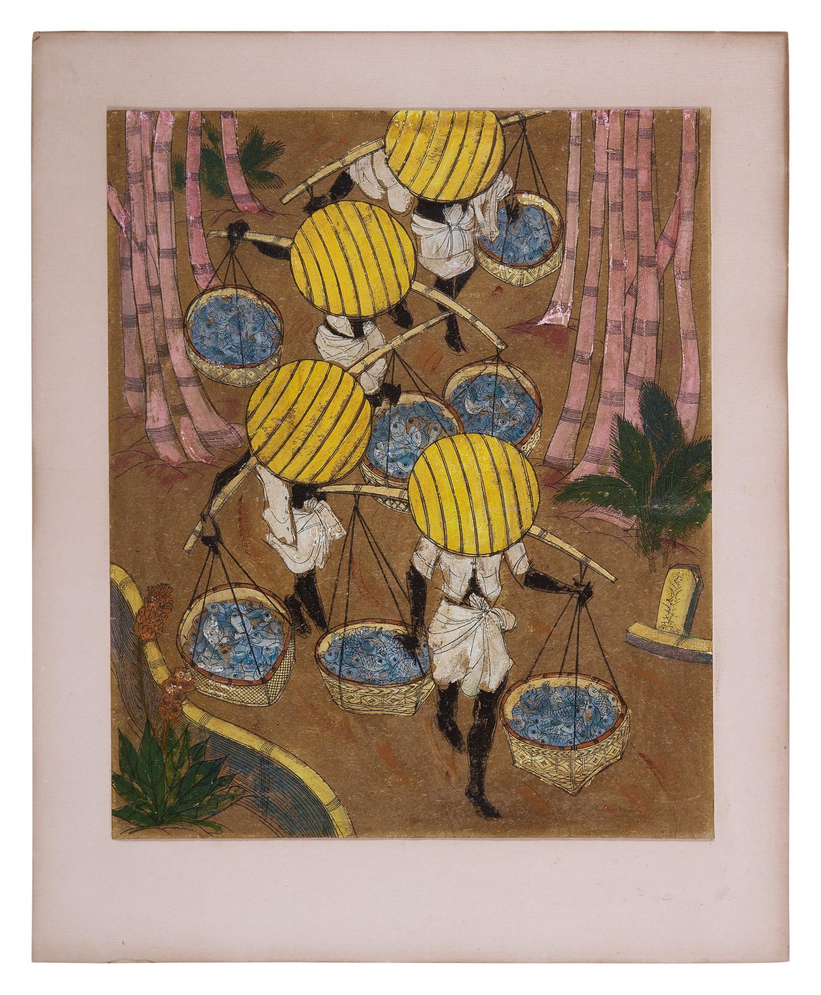 Abdulrahim Apabhai Almelkar - Untitled (To the Market)