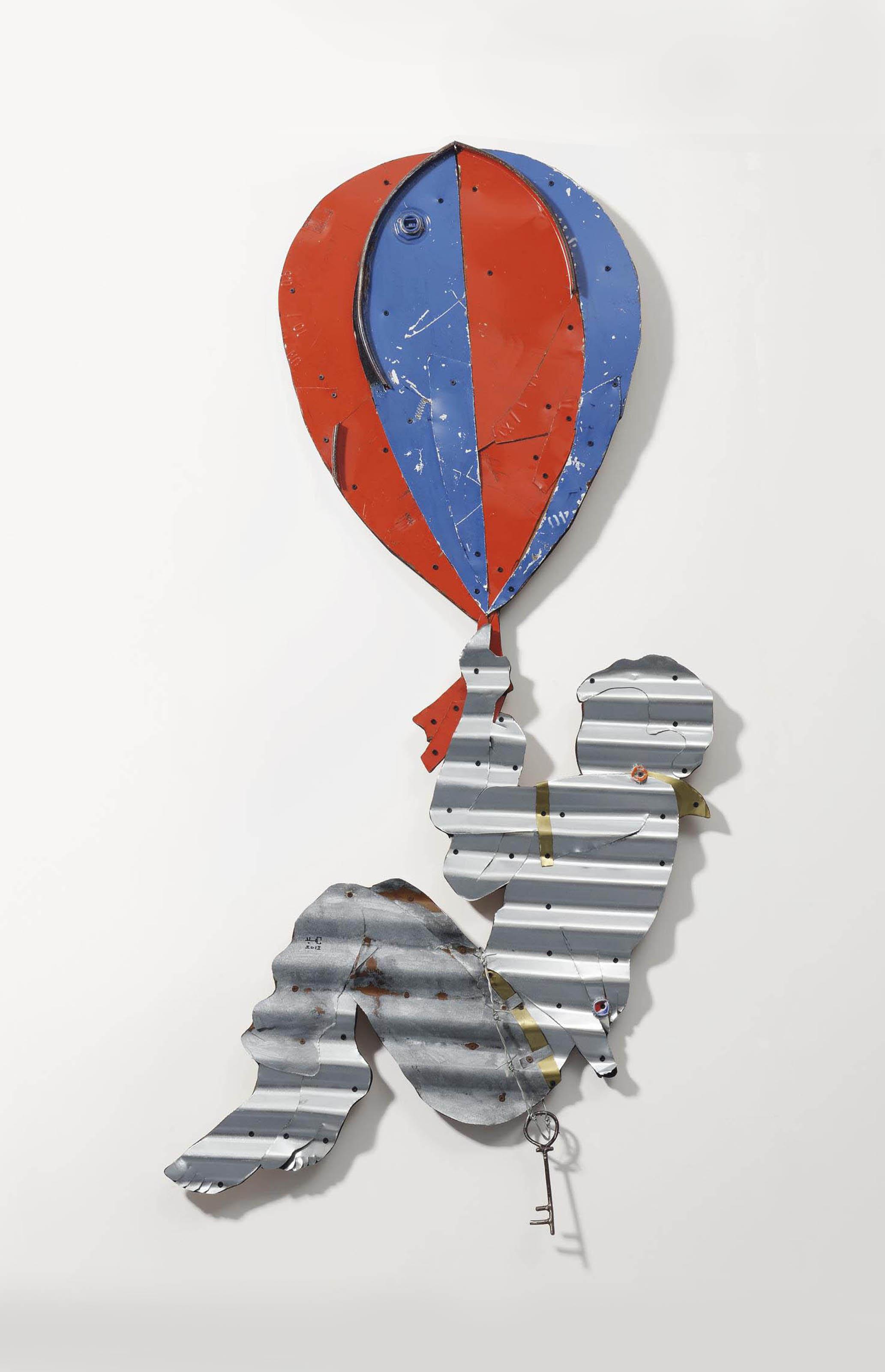 Abdulrahman Katanani - Boy Flying With A Balloon
