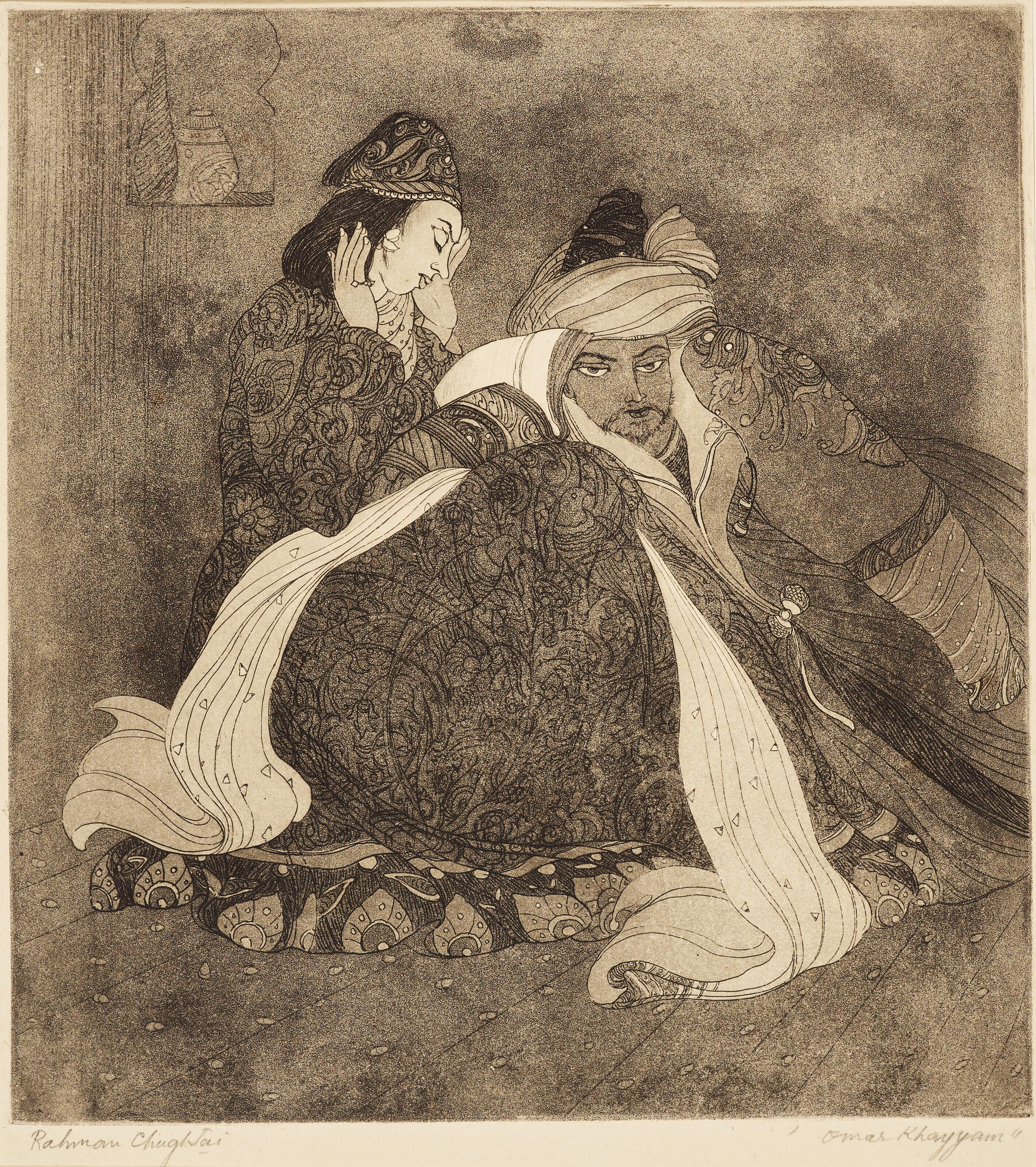 Abdur Rahman Chughtai - Omar Khayyam