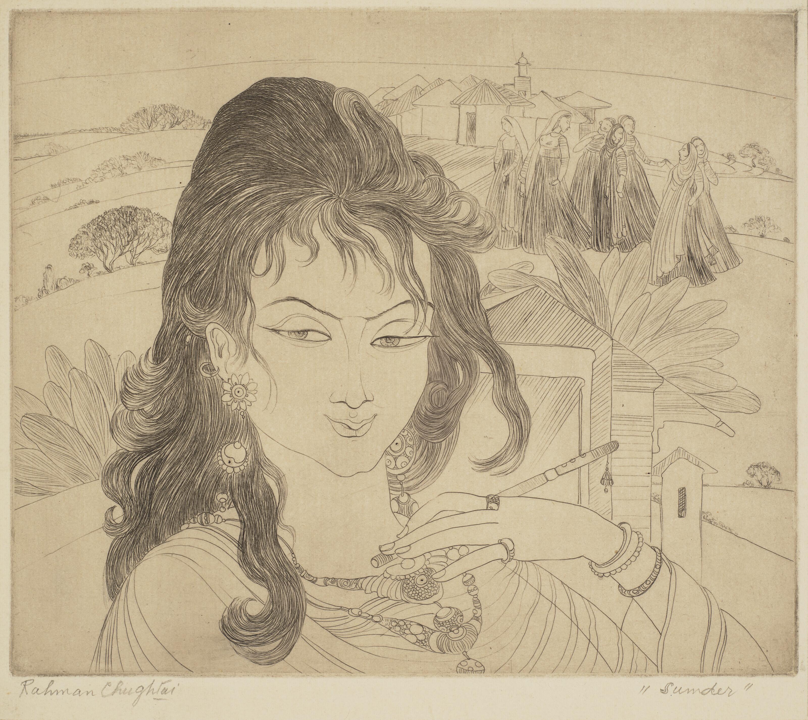 Abdur Rahman Chughtai - Sunder