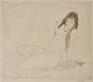 Abdur Rahman Chughtai - The Courtesan