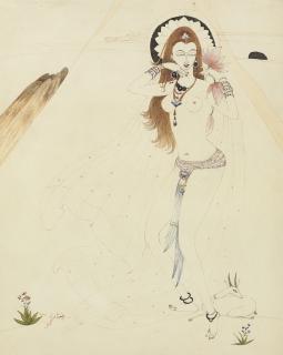 Abdur Rahman Chughtai - Untitled