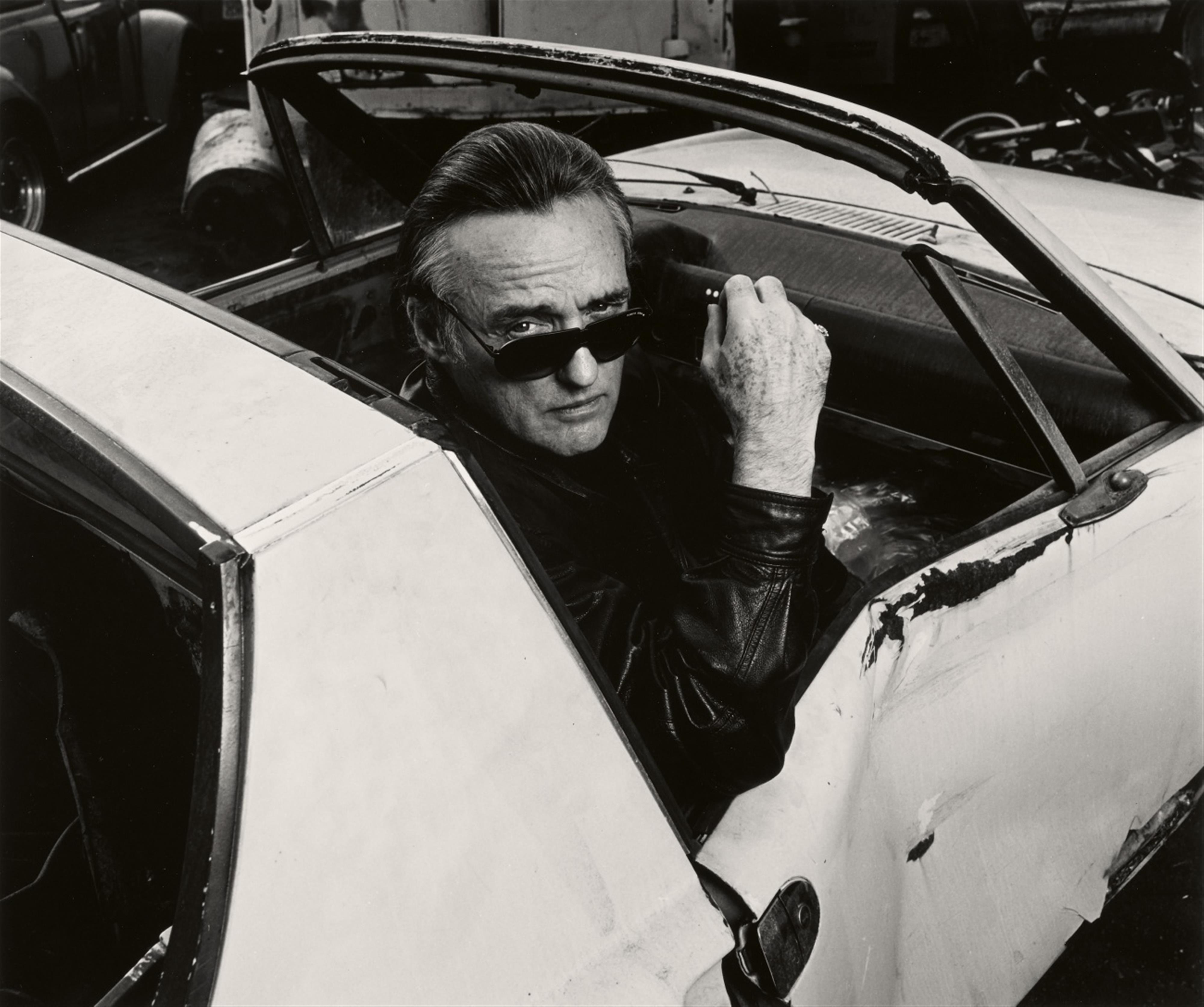 Abe Frajndlich - Dennis Hopper, Venice, California
