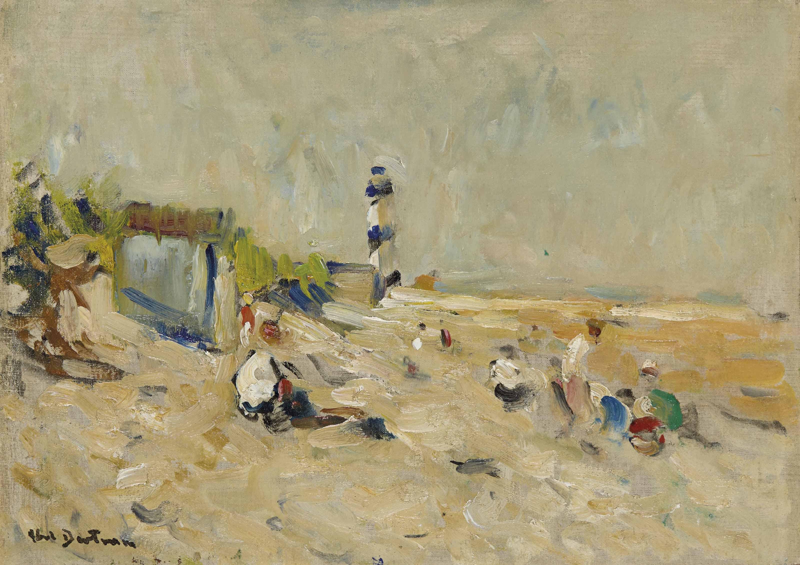 Abel Bertram - La plage du Petit Fort