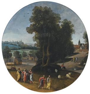 Abel Grimmer - Christ On The Road To Emmaus