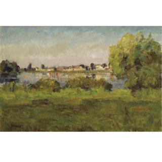 Abel Lauvray - La Seine Entre Vétheuil Et Lavacourt