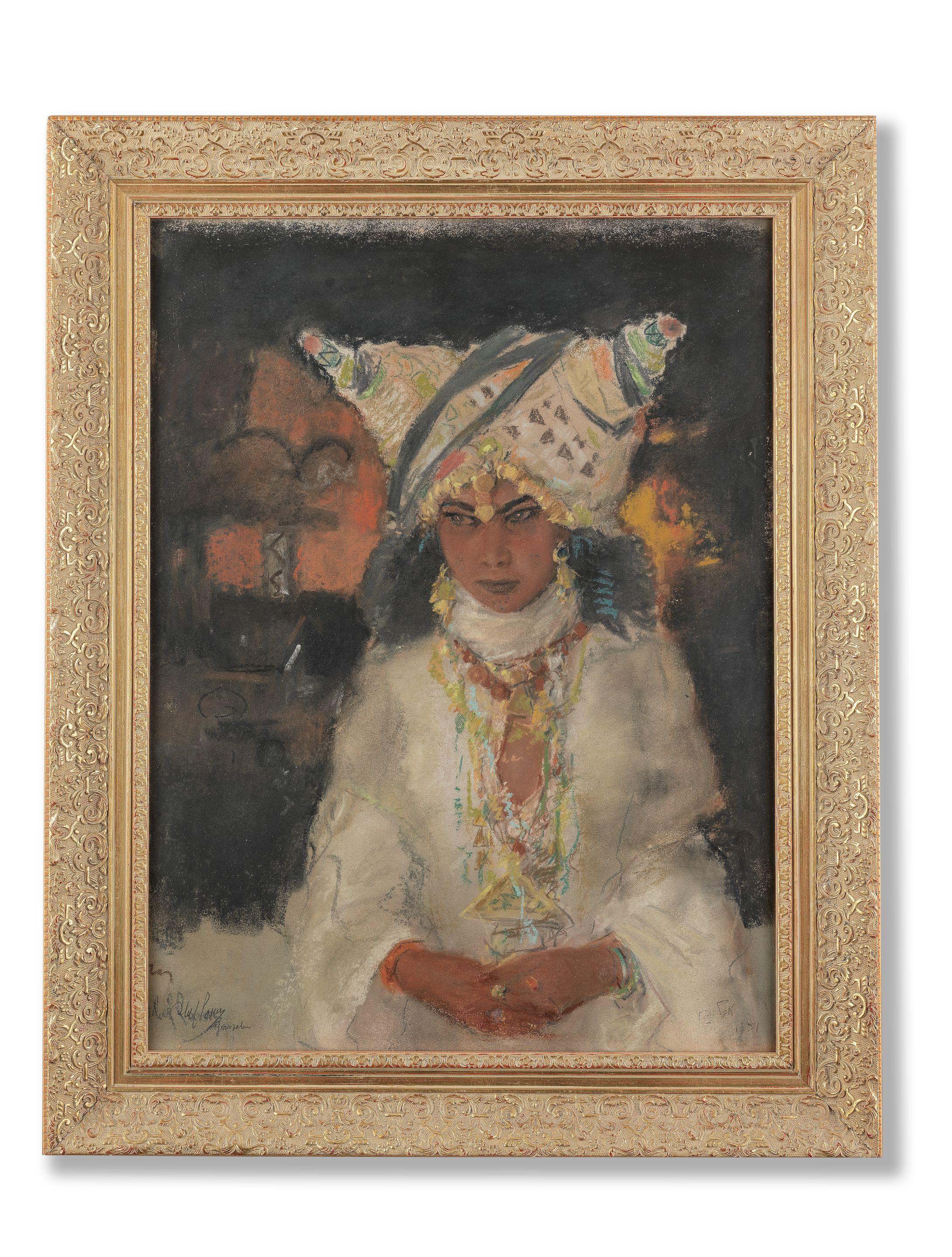 Abel Pann - Portrait Of Orpah