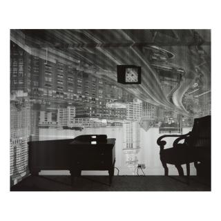 Abelardo Morell - Camera Obscura: Boston\'S Old Custom House In Hotel Room, Boston, Ma