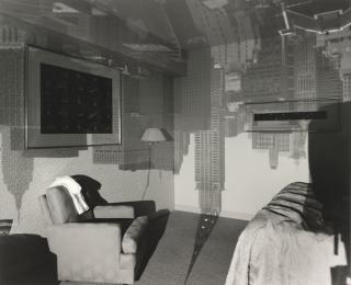 Abelardo Morell - Camera Obscura Image of Chrysler Building in Hotel Room, 1999