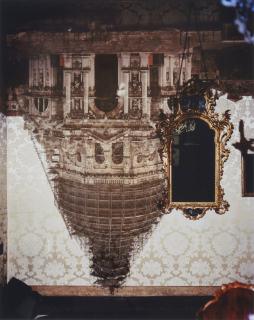Abelardo Morell - Camera Obscura, Santa Maria Della Salute with Scaffolding in Palazzo Bedroom, Venice, 2007
