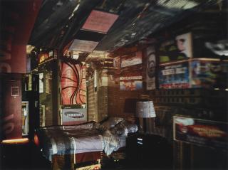 Abelardo Morell  - Camera Obscura: View of Times Square in Hotel Room, 2010