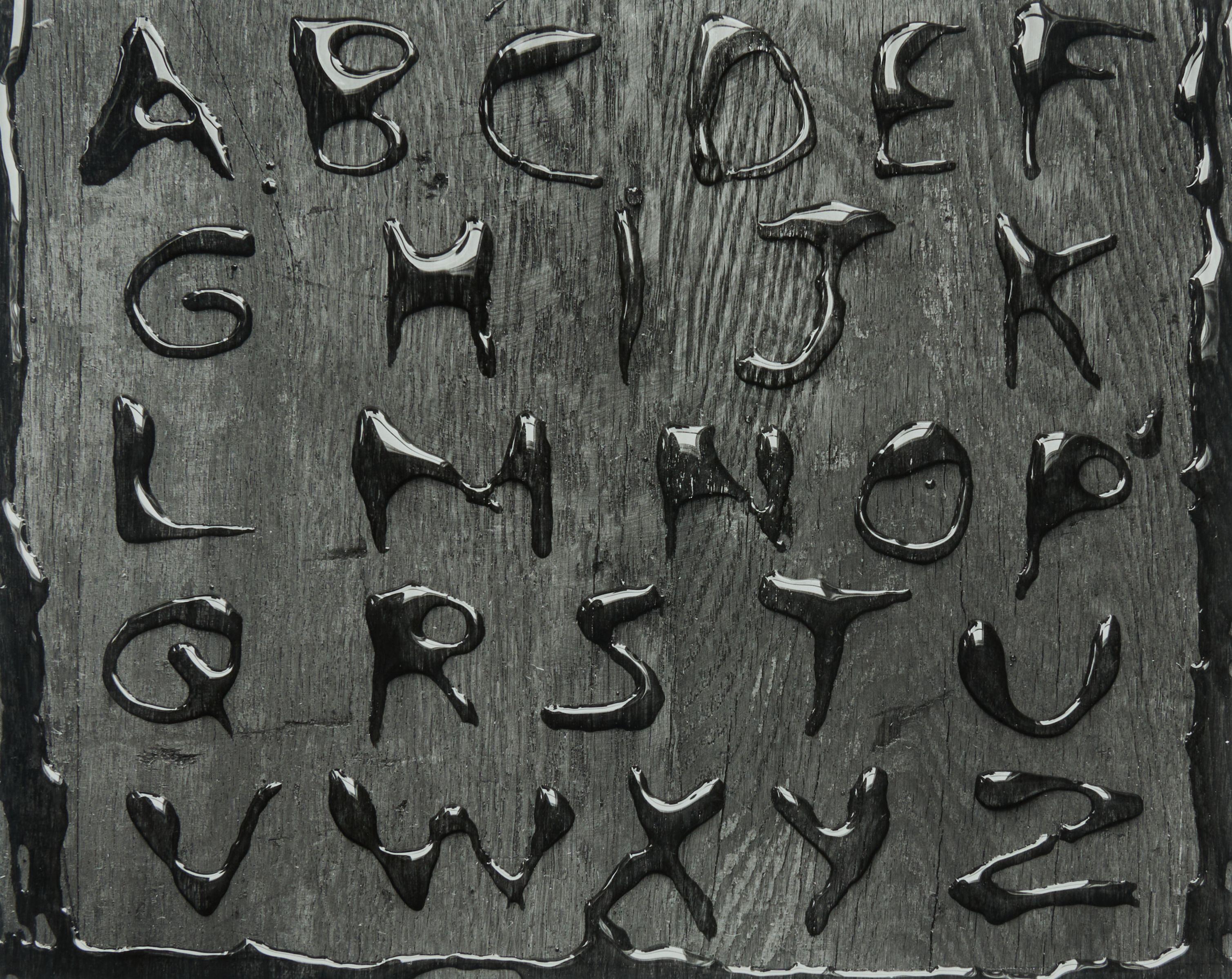 Abelardo Morell - Water Alphabet