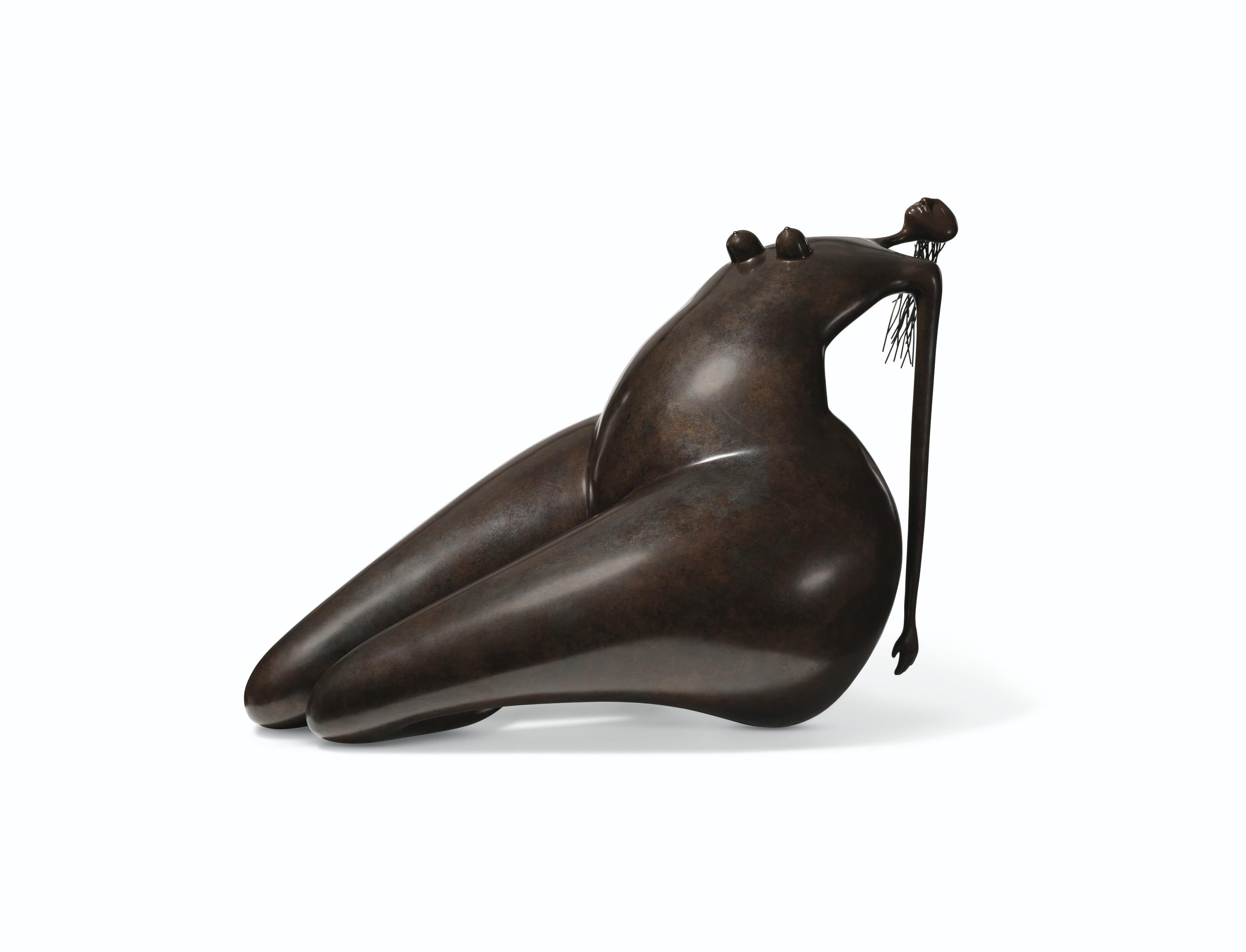 Abigail Varela - Reclinada mirando al cielo II