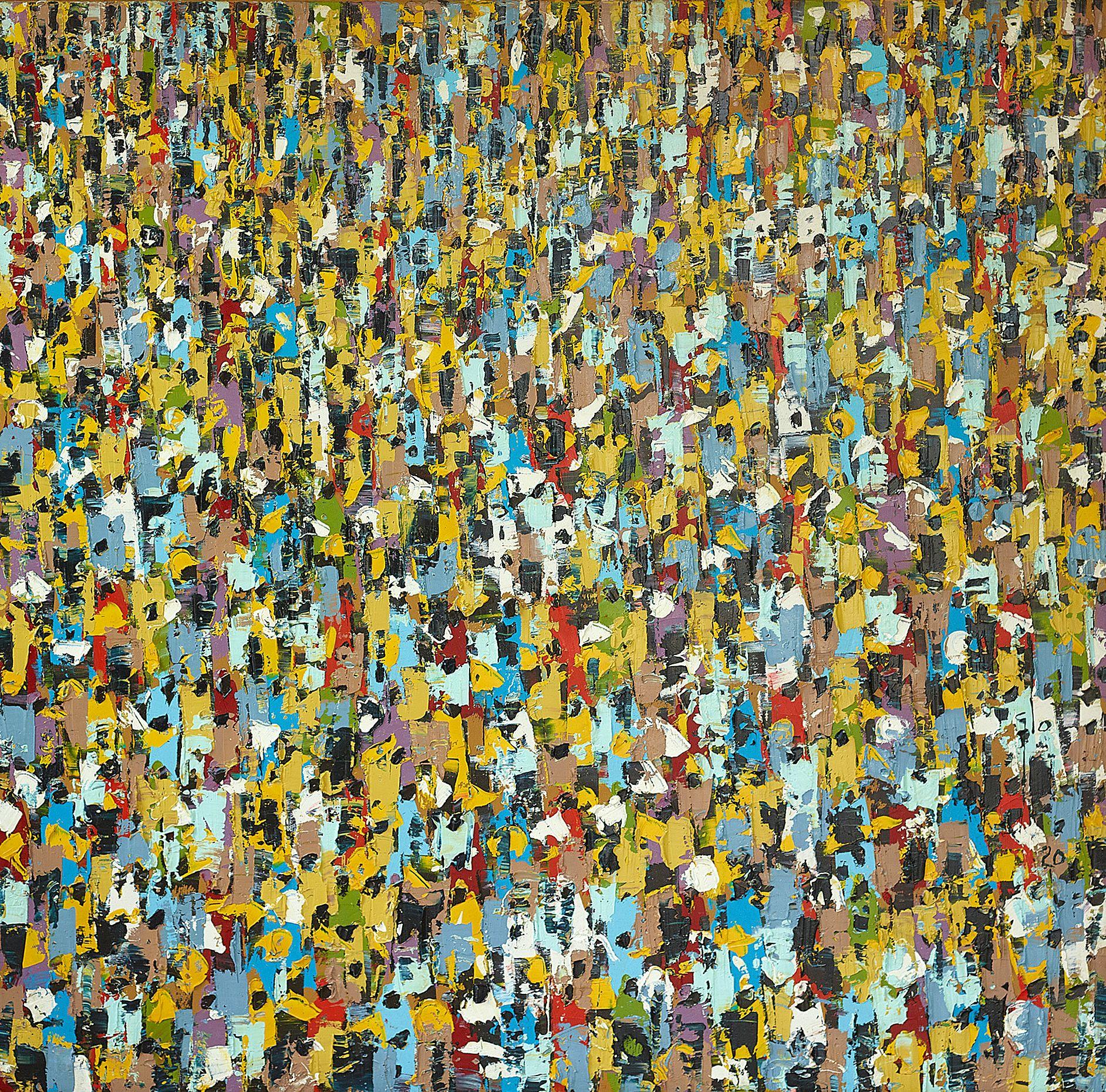 Ablade Glover - Crowd Scene (Unframed)
