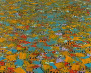 Ablade Glover - Ohne Titel (Marktstände).