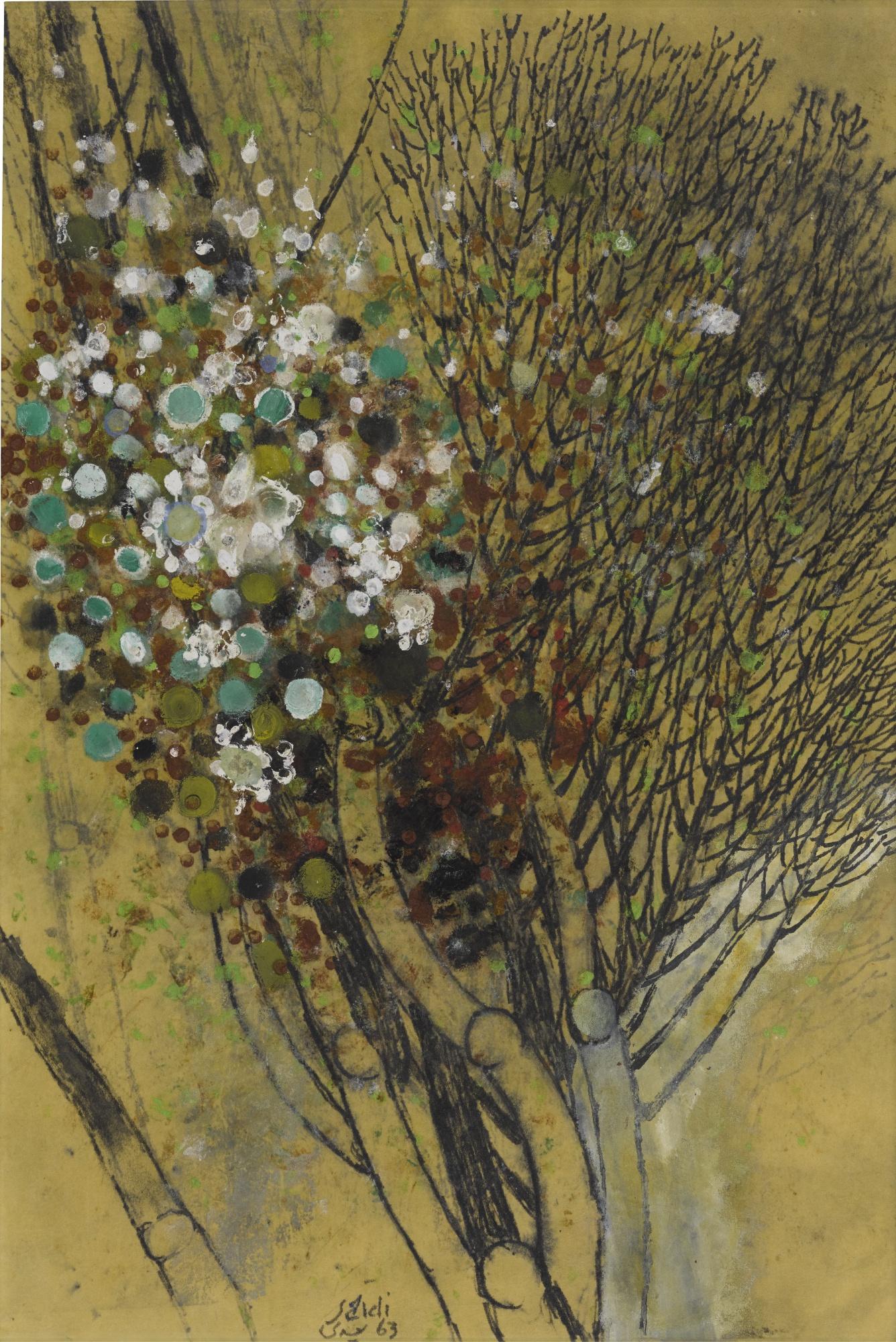 Abolghassem Saidi - Iranian untitled (Tree Series)