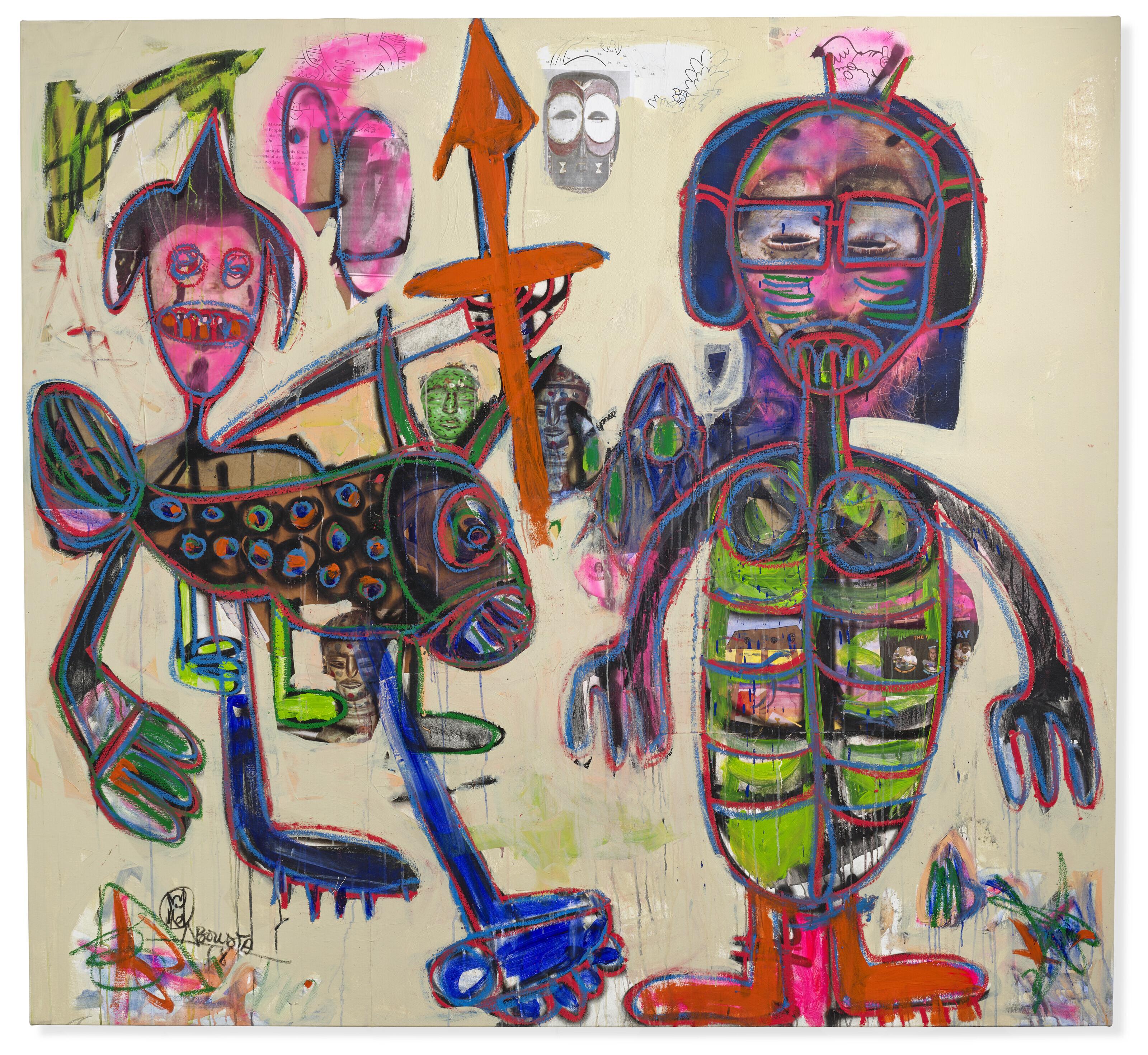 Aboudia - Le Cavalier (The Knight)