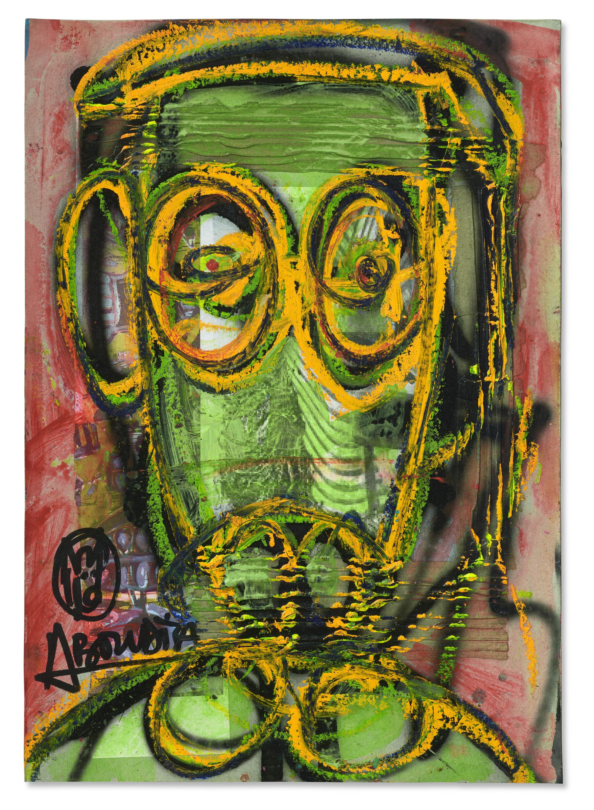 Aboudia - Portrait de Noutchy