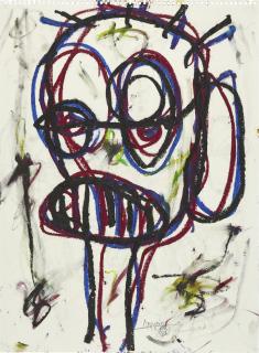 Aboudia - Portrait d\'un Enfant Malentendu