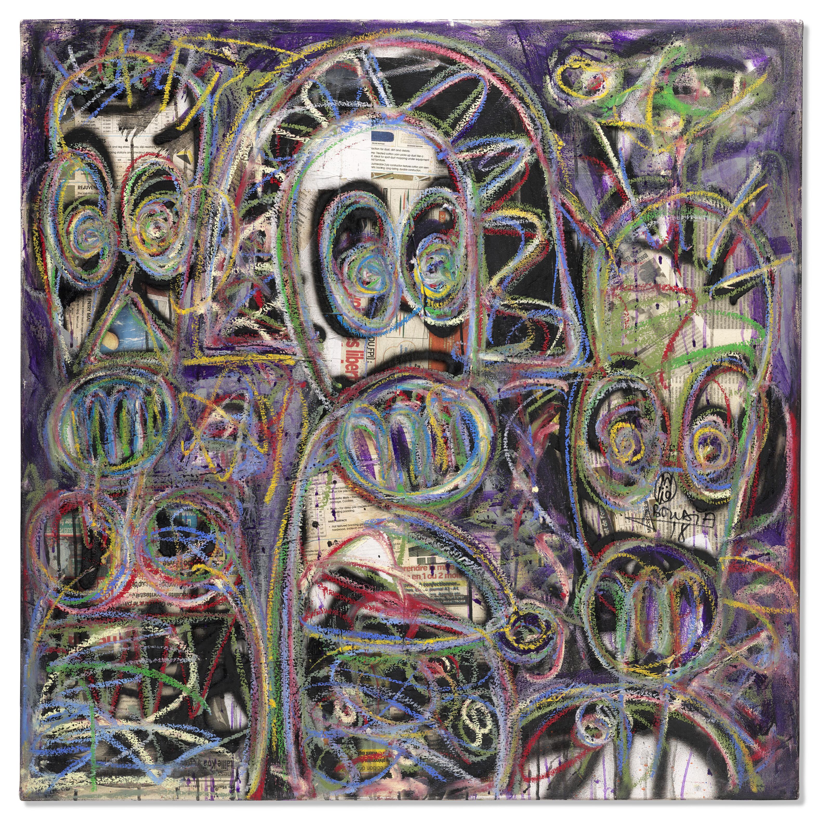 Aboudia - Sans titre