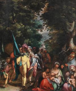 Abraham Bloemaert - An Old Testament scene, possibly the Israelites in the Wilderness