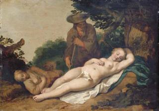 Abraham Bloemaert - Cimon and Iphigenia