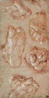 Abraham Bloemaert - Étude De Pieds