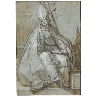 Abraham Bloemaert - Saint Willibrord