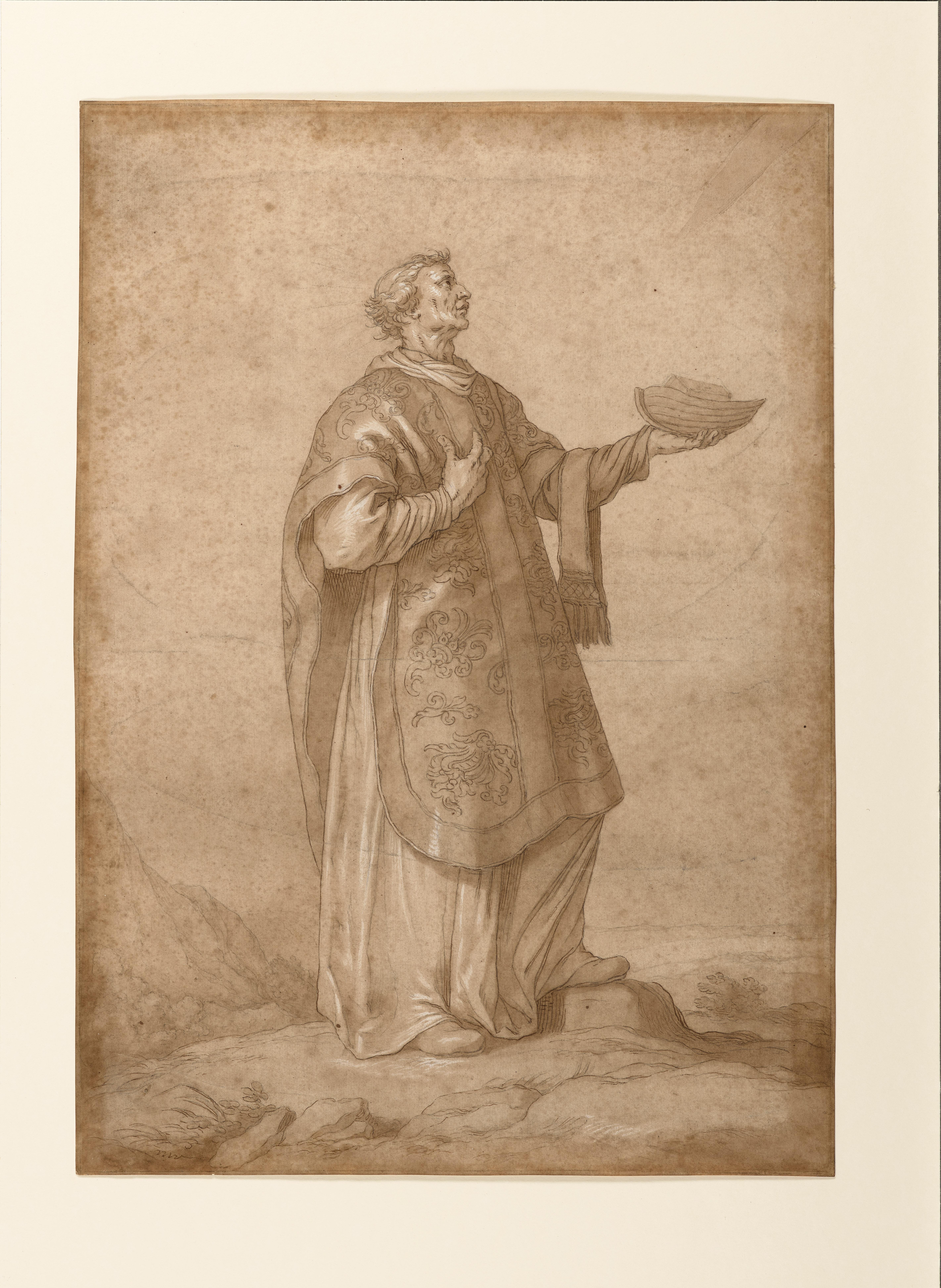 Abraham Bloemaert - Werenfrid d’Elst, évêque d’Utrecht