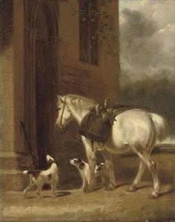 Abraham Cooper, R.A. - The shooting pony