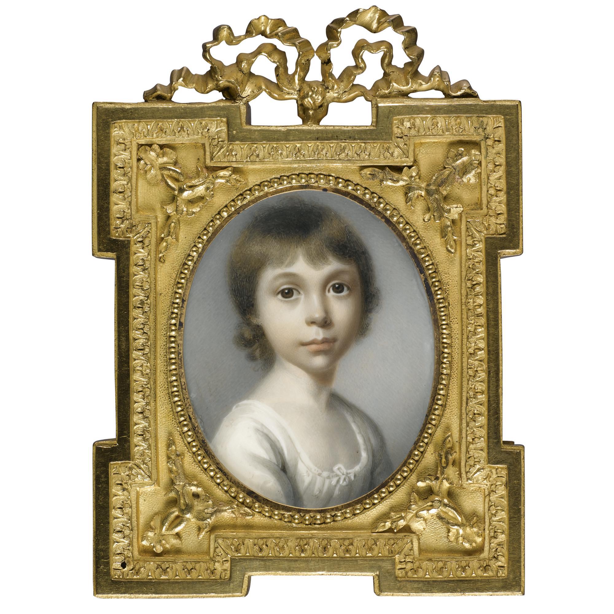 Abraham Daniel - Portrait Of A Young Girl