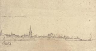 Abraham de Verwer - A view of Vlissingen