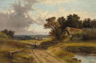 Abraham Hulk, Jnr. - View of Albury Heath, Surrey
