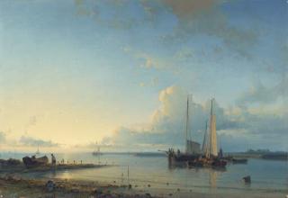 Abraham Hulk, Senior - Shipping in a calm