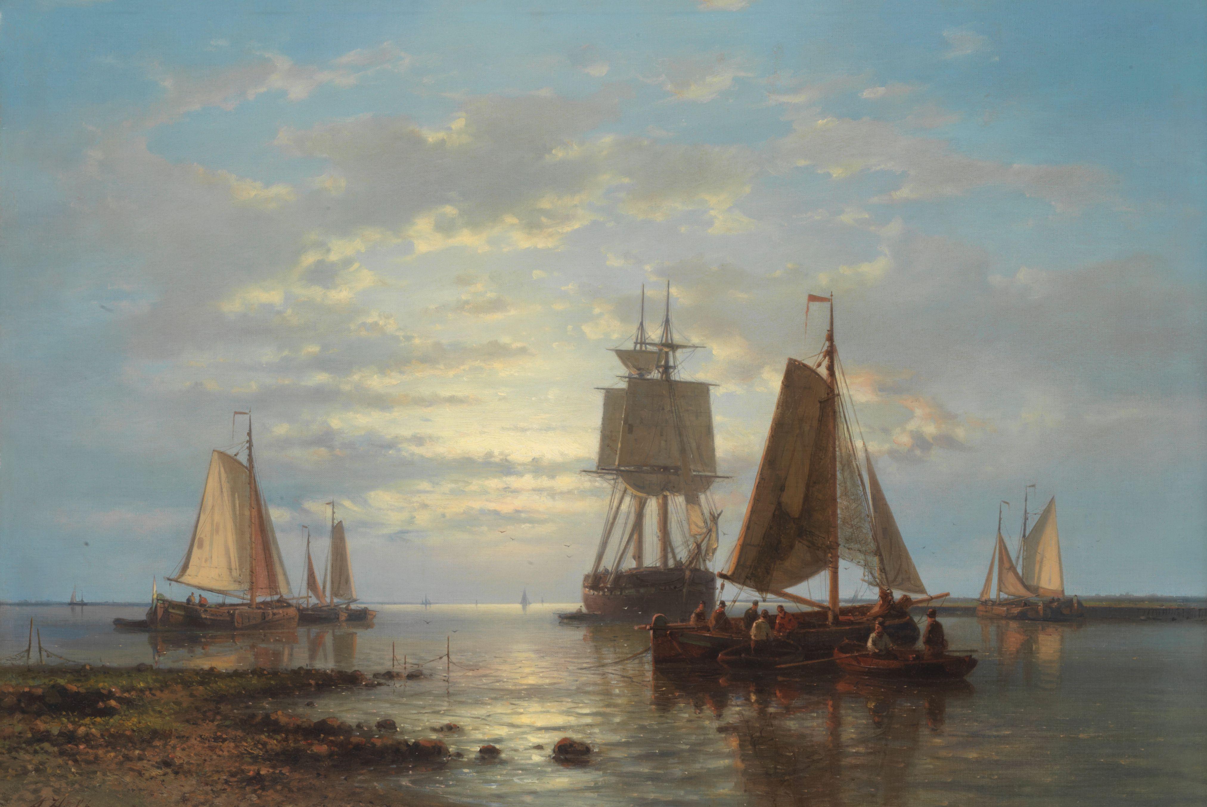 Abraham Hulk - A calm evening on the water