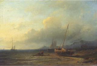 Abraham Hulk - Fishermen drawing in the nets