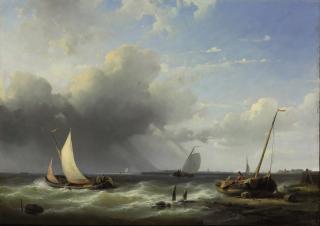 Abraham Hulk - Shipping off a coast