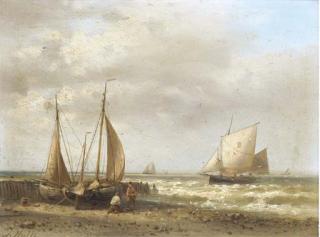 Abraham Hulk - Shipping off the Dutch coast