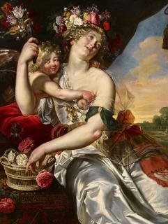 Abraham Janssens II - Allegorie des Frühlings