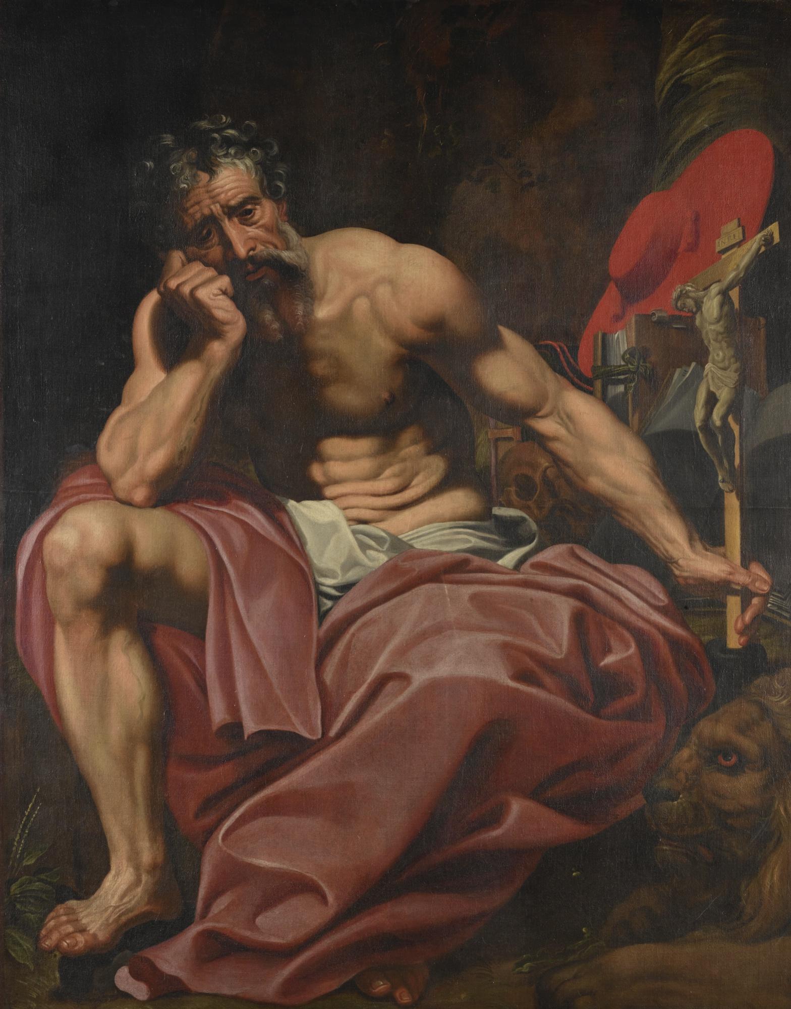 Abraham Janssens The Elder - Saint Jerome