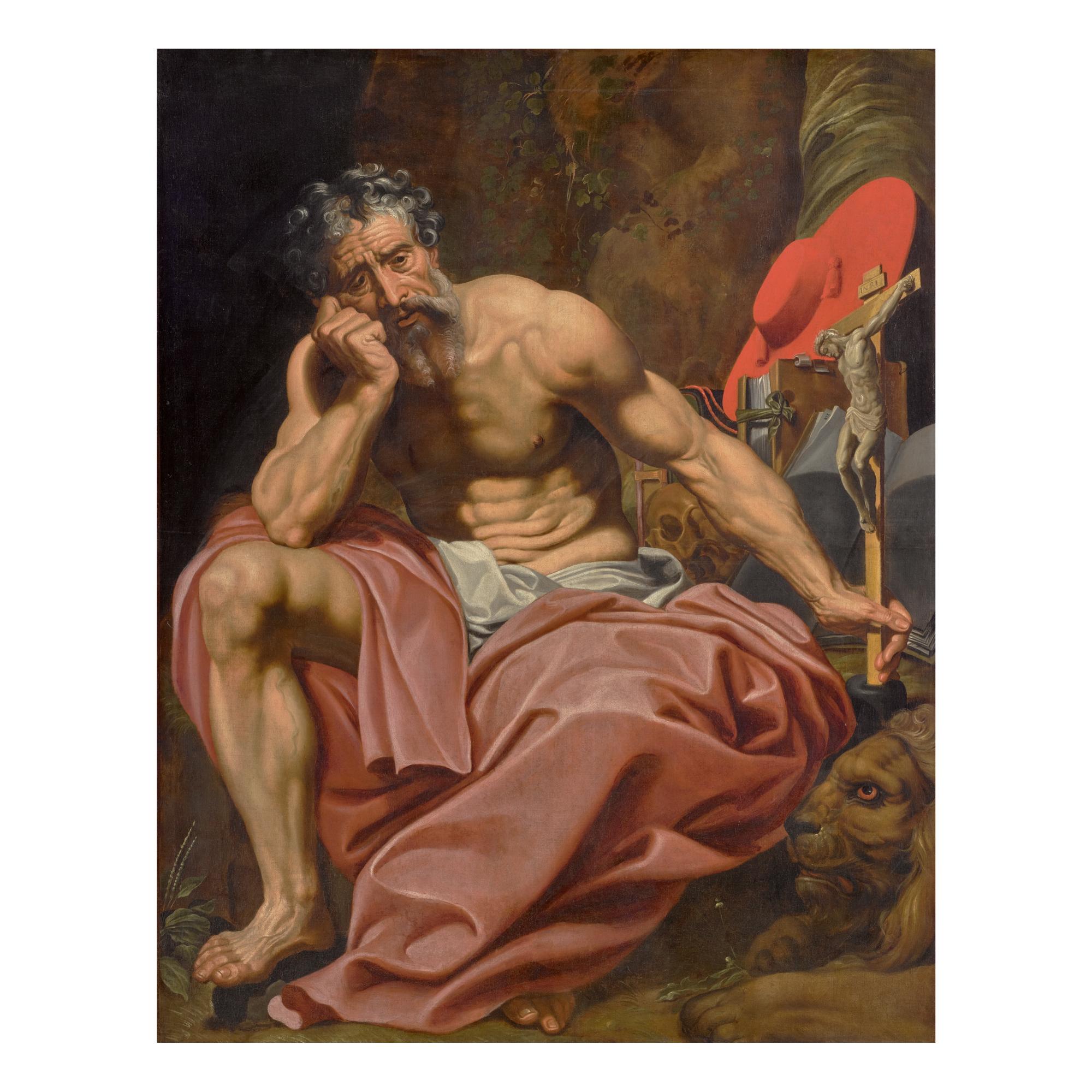 Abraham Janssens The Elder - Saint Jerome